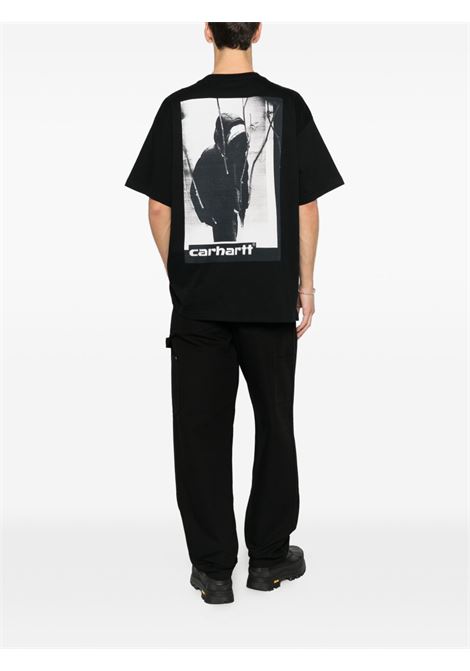 t-shirt ss archive script uomo nera CARHARTT WIP | I03600189.XX